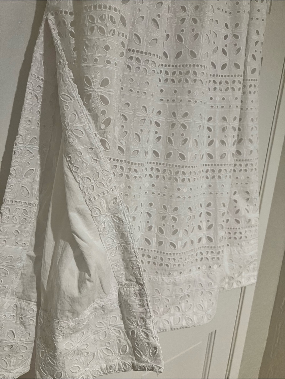 J. Crew White Eyelet Maxi Skirt - Picture 3 of 8